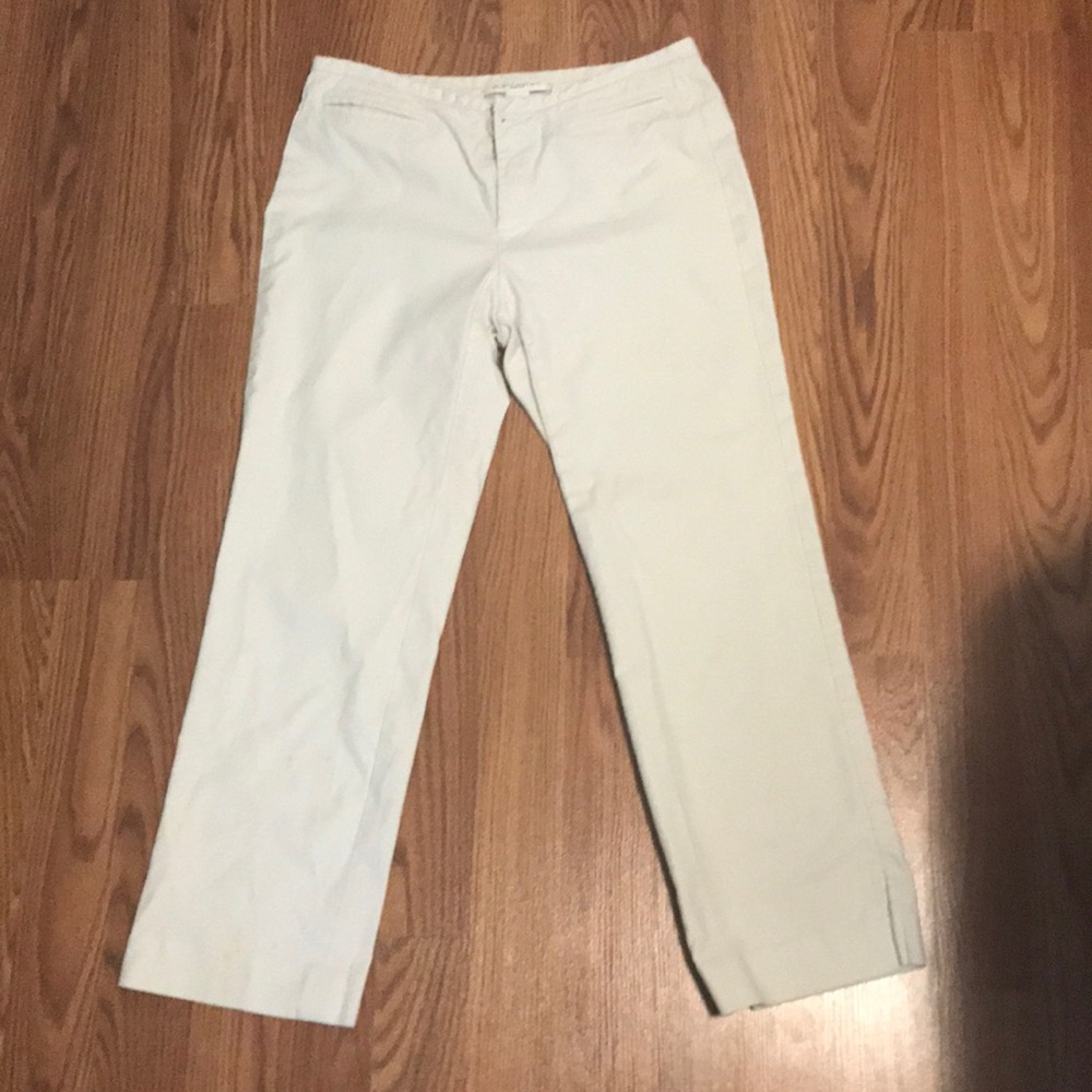 Banana republic white cream colored pants